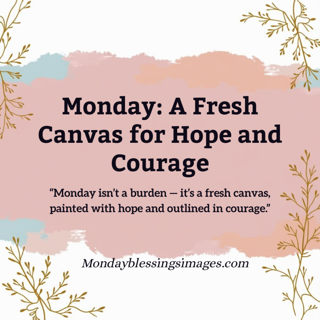 monday blessings images