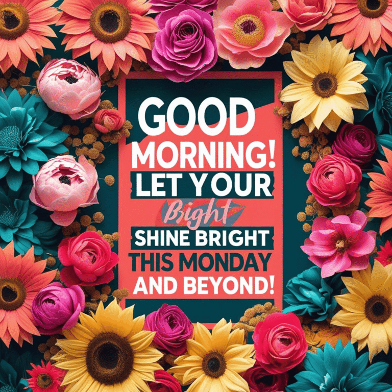 good monday morning blessings